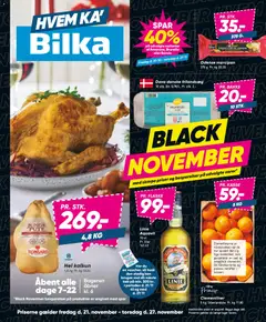 Eksempel på tilbudsavis Black Friday fra butik Bilka gyldig fra 21/11/2025
