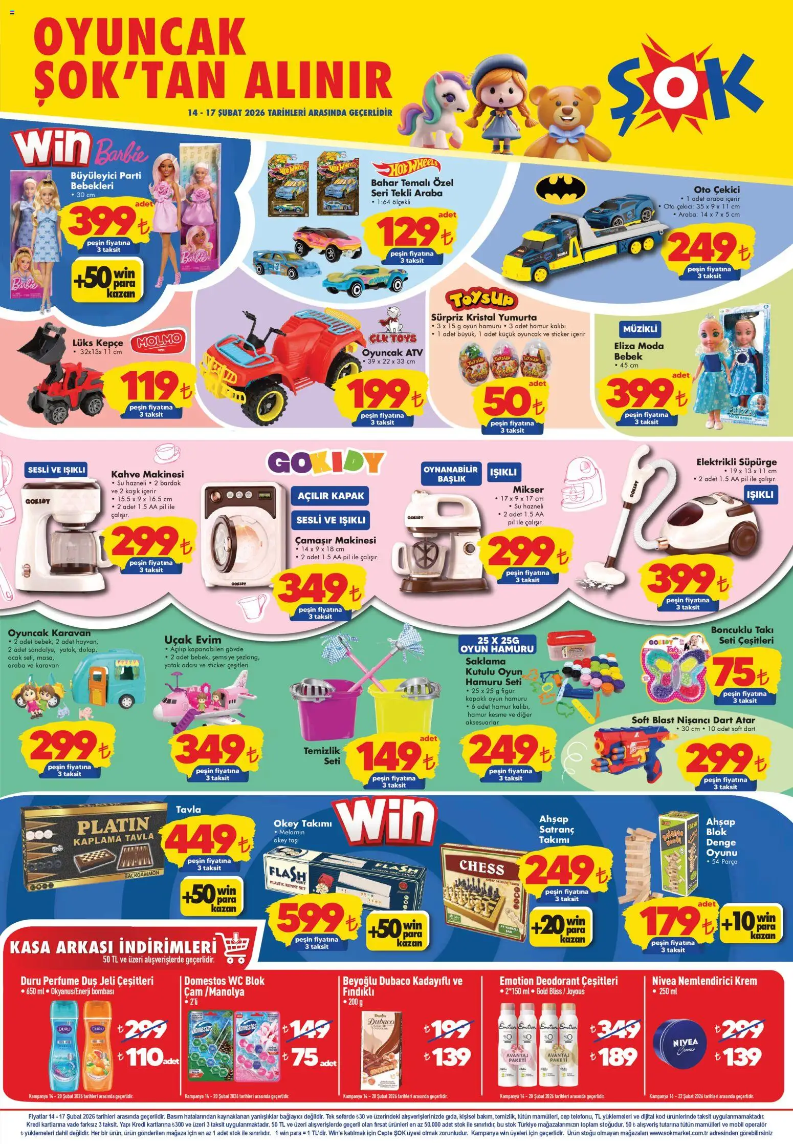 Şok Market Hafta sonu fırsatları 14.02.2026 - Broşürünün önizlemesi