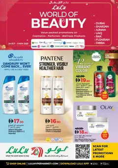 Preview of the catalogue World Of Beauty - Dubai & Northern Emirates of store Lulu Hypermarket valid from 24 Oct, 2025