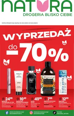 Pogląd gazetki "Gazetka" ze sklepu Drogerie Natura ważnej od 29.12.2025