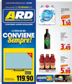Anteprima dell'opuscolo Attuale volantino dal negozio ARD Discount valido da 01/09/2025