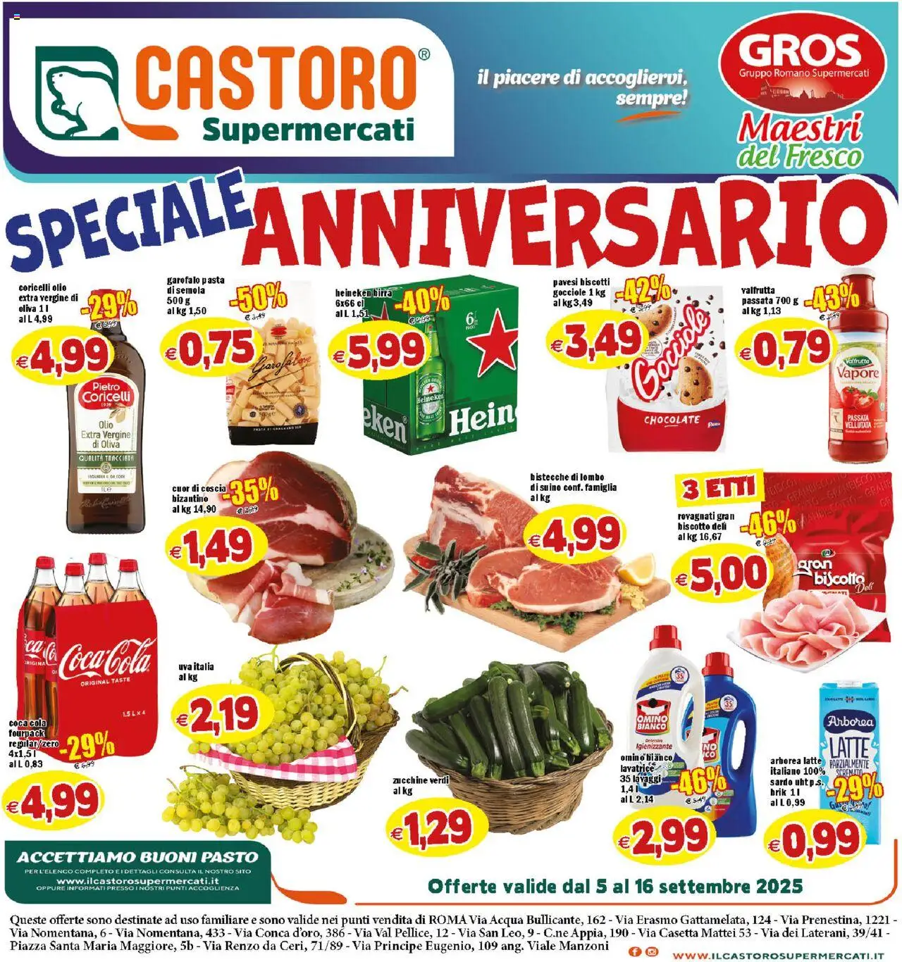 Volantino Il Castoro valido da 05/09/2025 numero di pagina 1