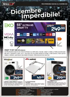 Anteprima dell'opuscolo Volantino Dicembre dal negozio Brico io valido da 06/12/2025