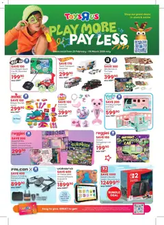 Preview of Toys R Us flyer valid from 25/02/2026