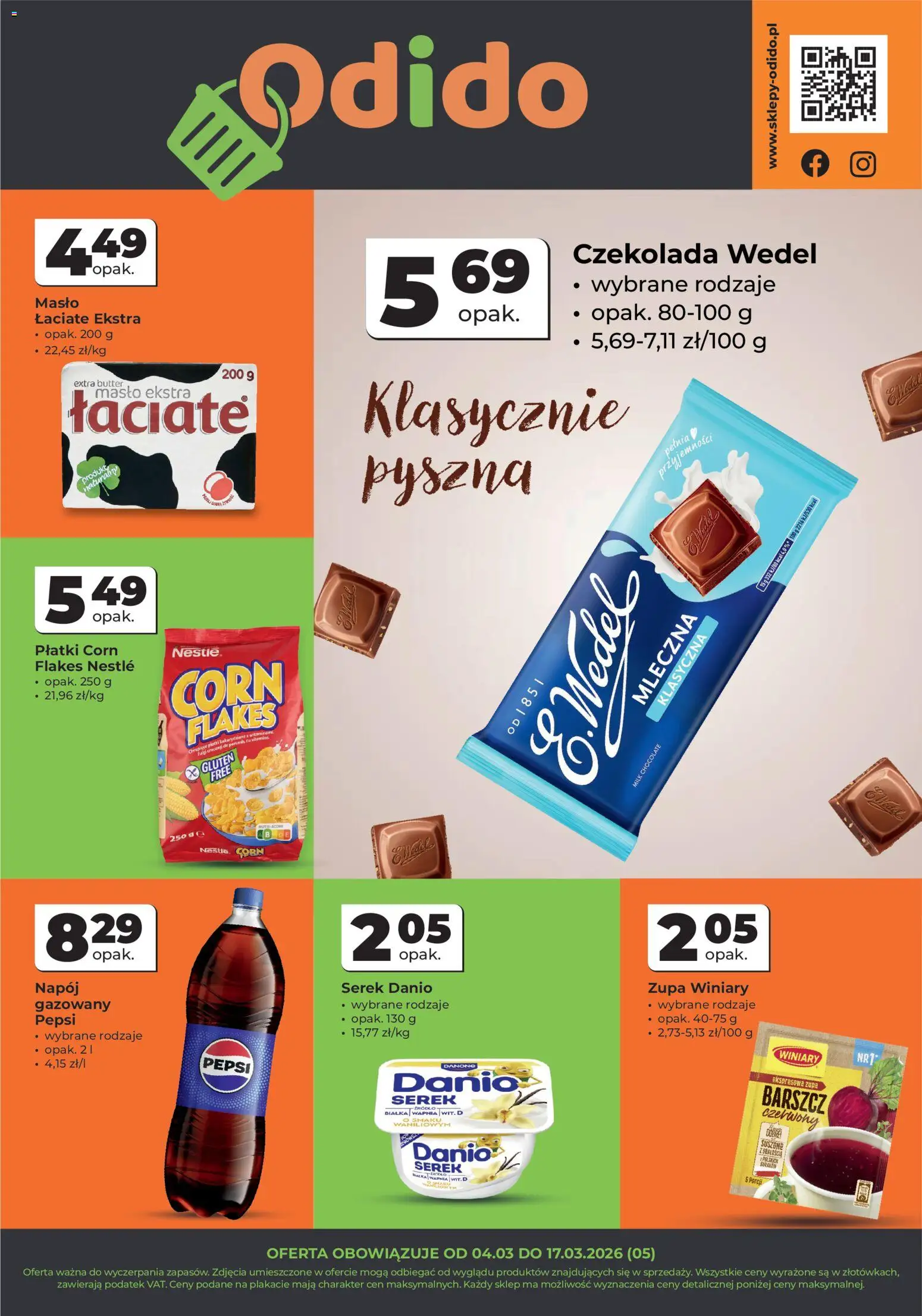 Pogląd gazetki "Odido gazetka - Wybrane produkty" ze sklepu Odido ważnej od 04.03.2026