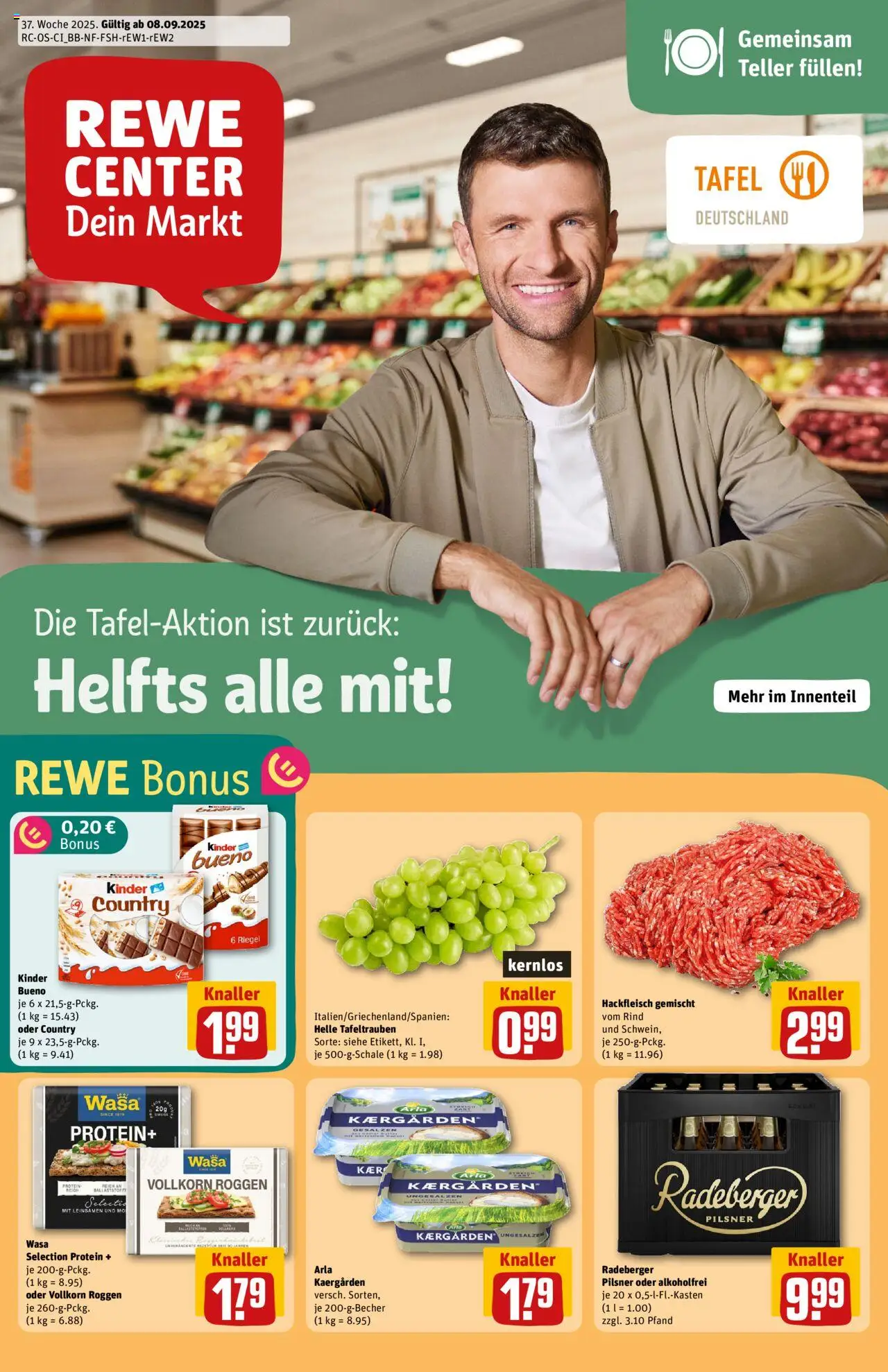 REWE Prospekt ab 08.09.2025 nächste Woche - Prospekt