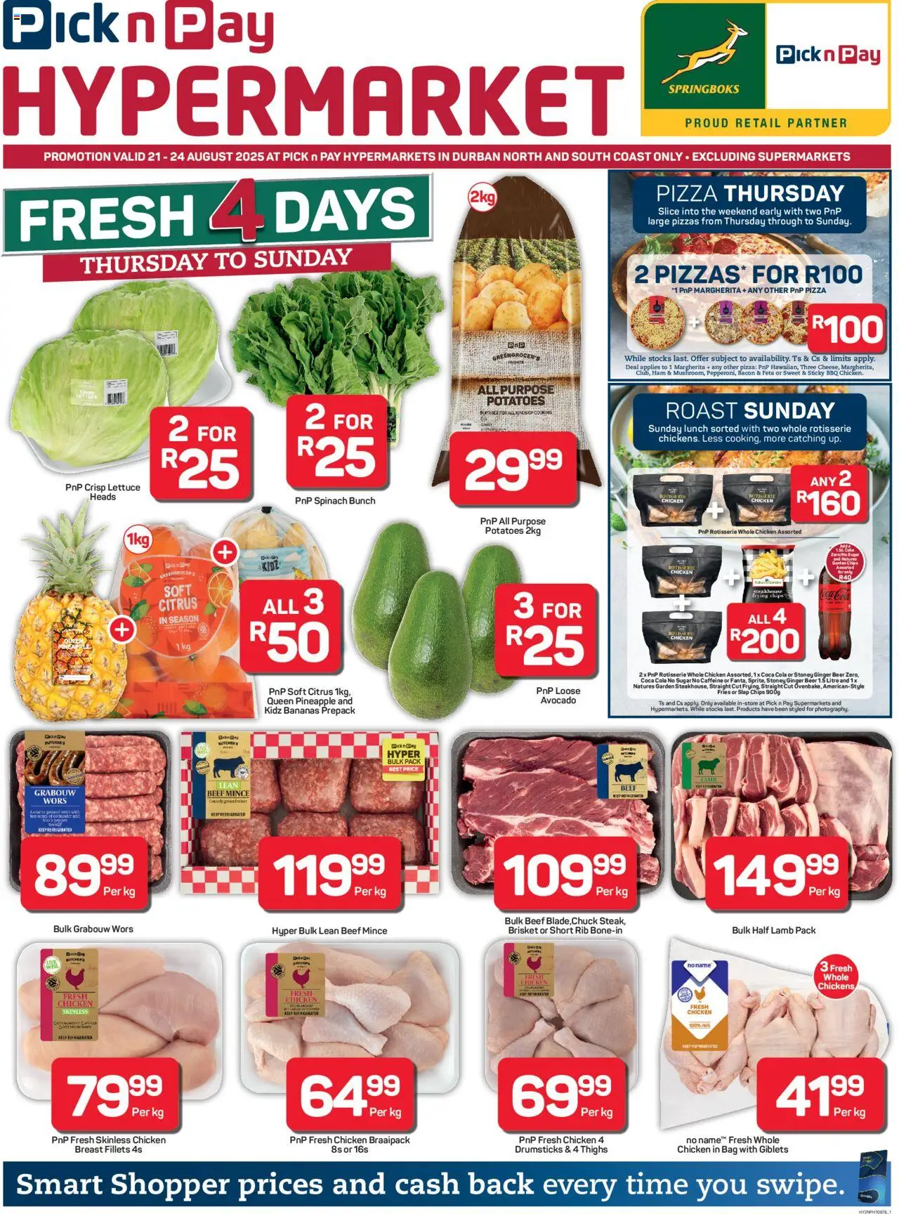 Pick n Pay KwaZulu-Natal - Fresh Specials from 21/08 - 24/08/2025 > Promotions