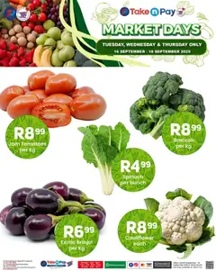 Preview of Take n Pay flyer valid from 16/09/2025