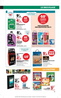 Prévisualisation de Catalogue du magasin bi1 formulaire valide 03/11/2025 | Page: 45