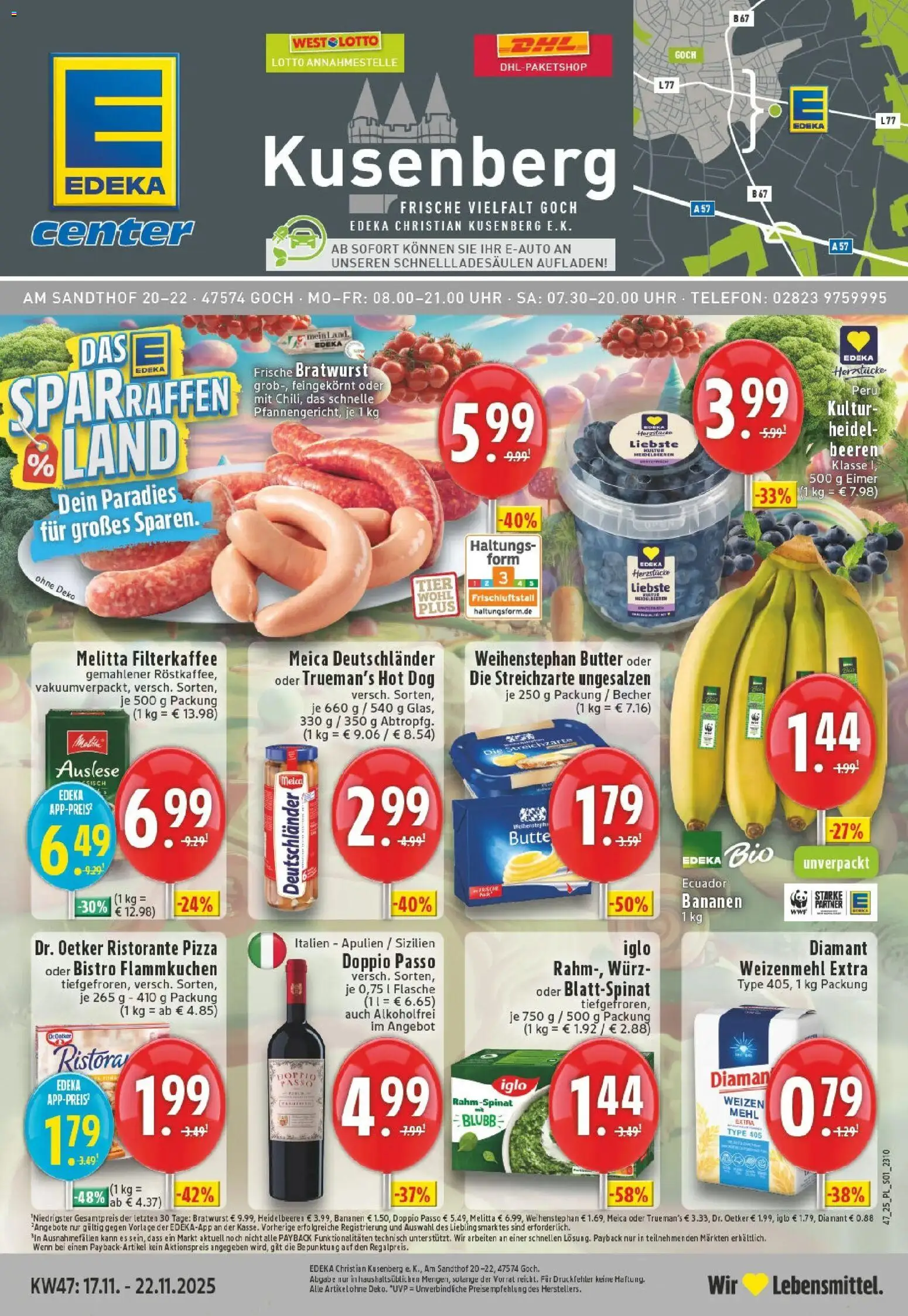 Vorschau von dem Prospekt des Geschäftes Edeka, gültig ab dem 17.11.2025