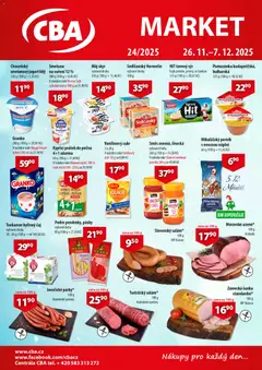 Náhled nabídky: CBA Leták - Market platný od 26.11.2025