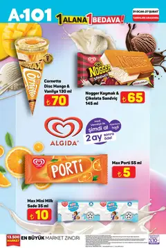 A101 1 Alana 1 Bedava 31.01.2026 - Broşürünün önizlemesi