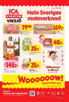 Förhandsgranska reklamblad Järfälla från butik ICA Kvantum gäller från 09/03/2026