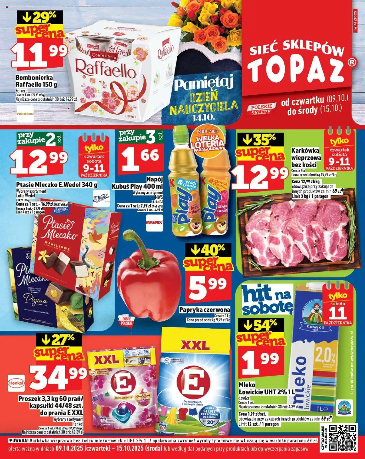 Topaz Gazetka MAZ od 09.10.2025 - Nowa Gazetka - Numer strony 1