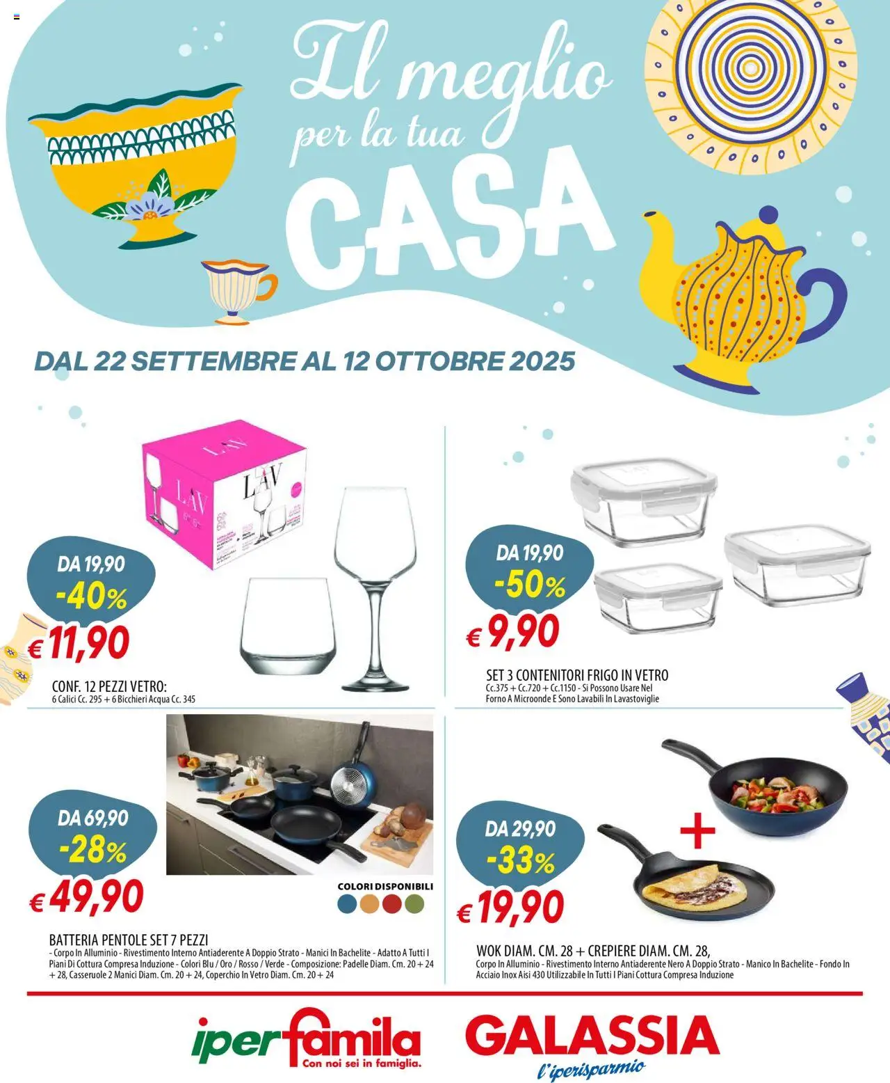 Volantino Famila valido da 22/09/2025 numero di pagina 1