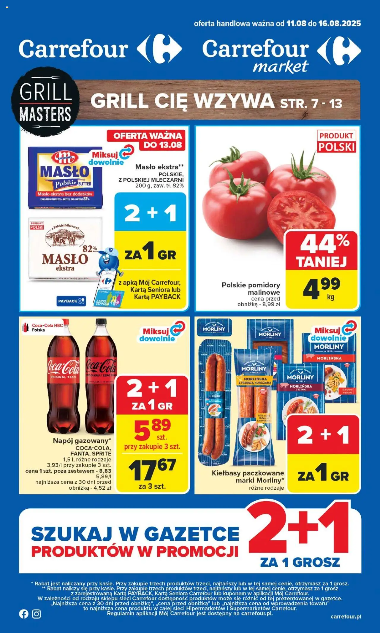 Carrefour Gazetka od 11.08.2025 - Nowa Gazetka - Numer strony 1