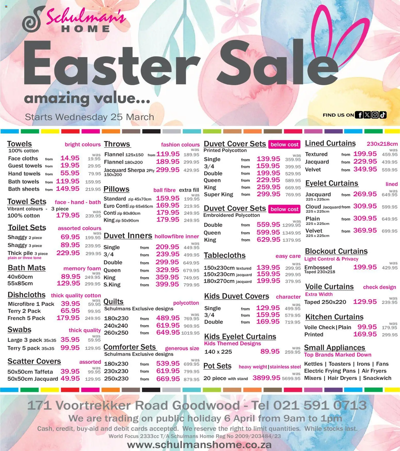 Preview of Schulman's Home flyer valid from 25/03/2026