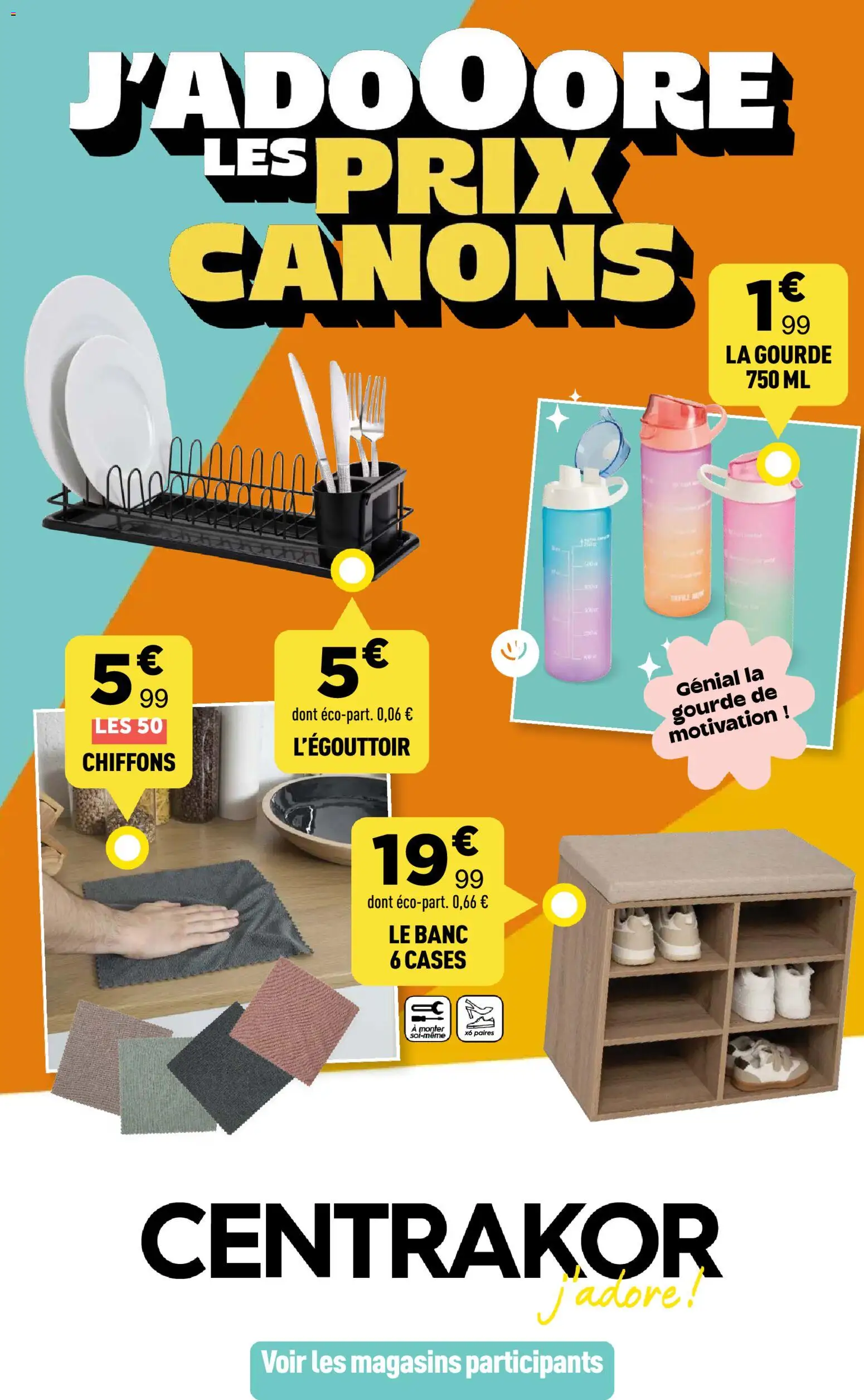 Prévisualisation de Catalogue du magasin Centrakor formulaire valide 12/01/2026