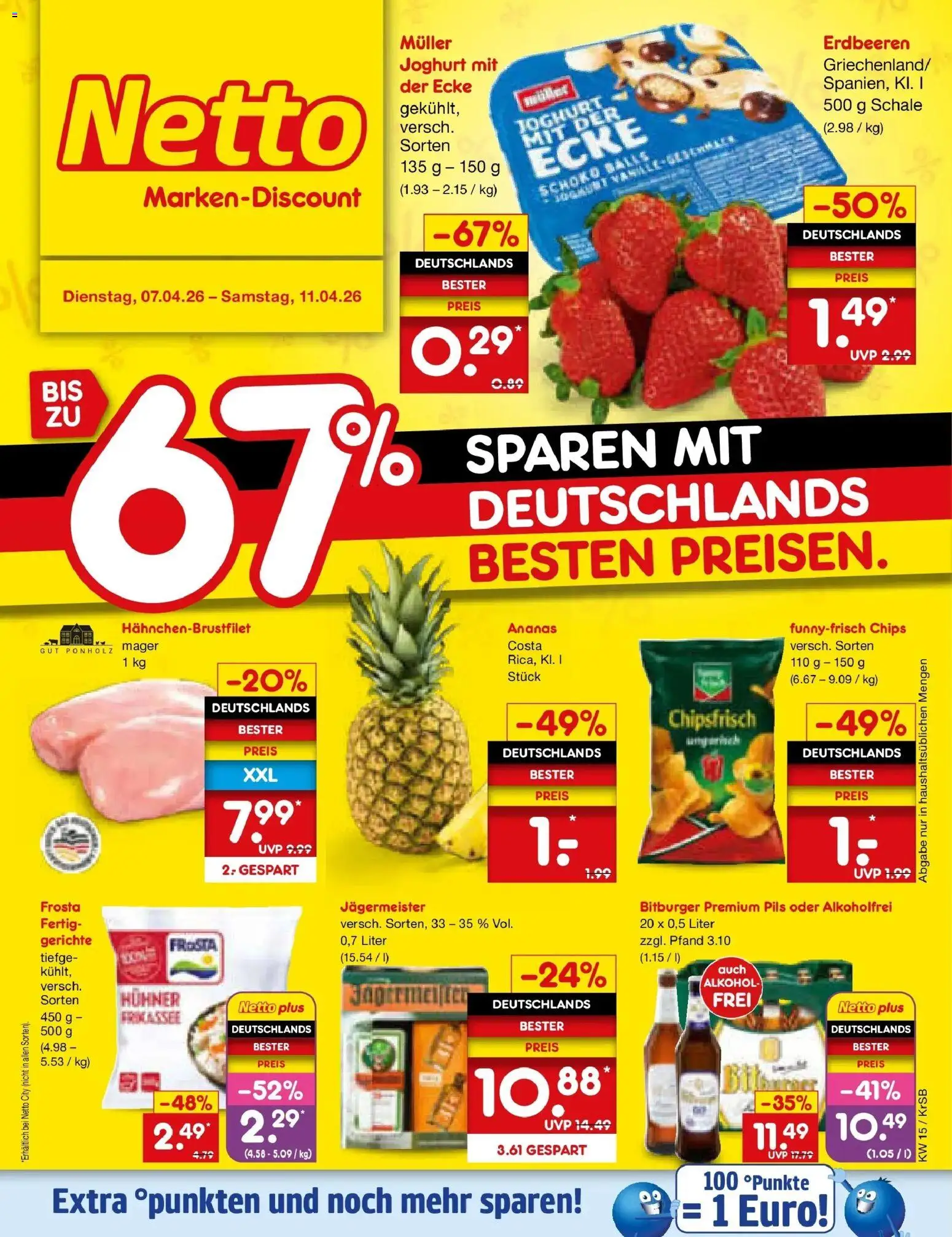 Vorschau von dem Prospekt des Geschäftes Netto Marken-Discount, gültig ab dem 07.04.2026