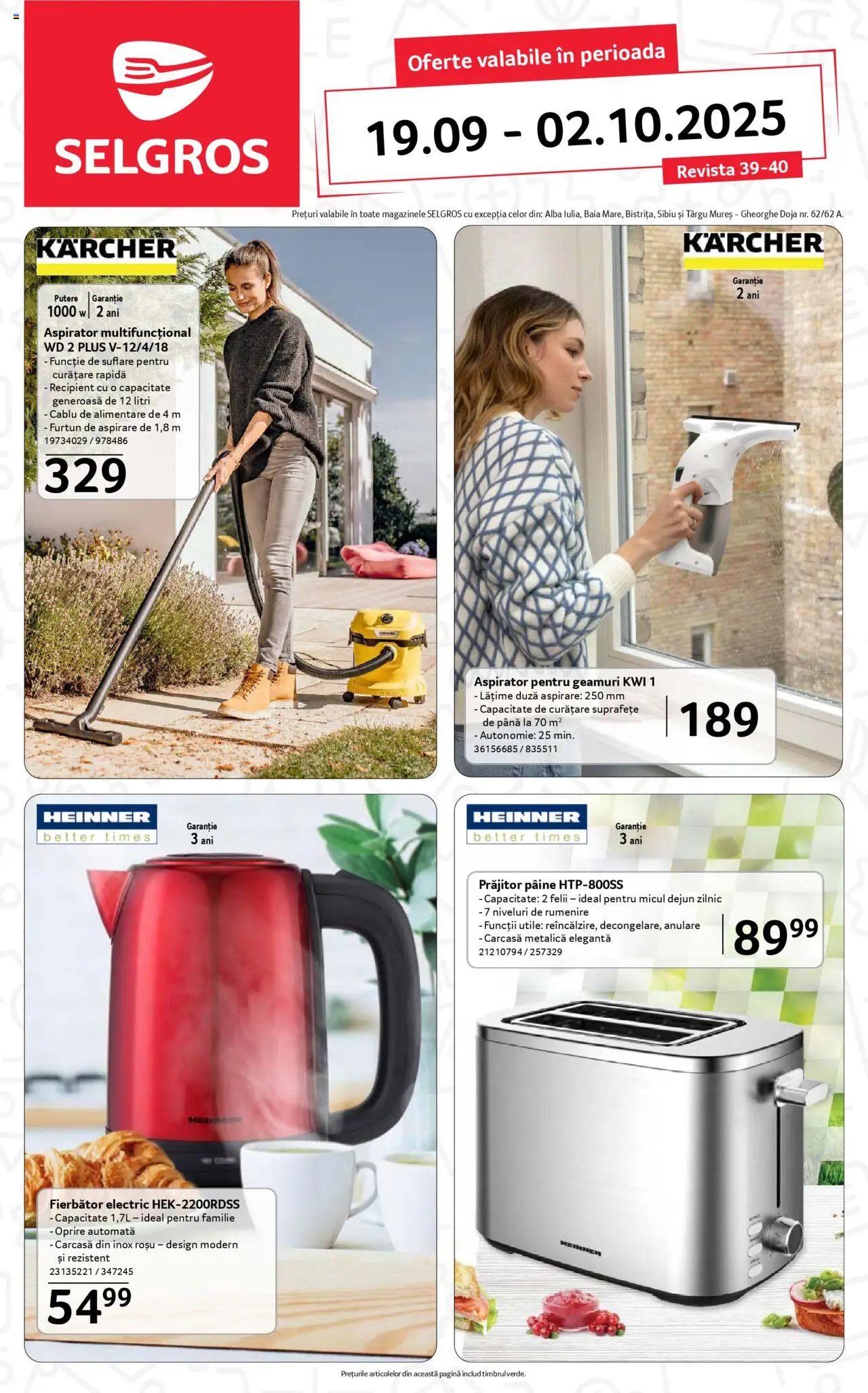 Selgros Catalog - Nonfood de la 19.09.2025 - Pagină 1