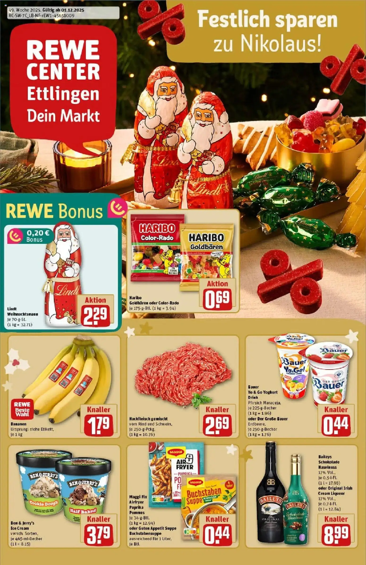 Vorschau von dem Prospekt des Geschäftes Rewe, gültig ab dem 30.11.2025