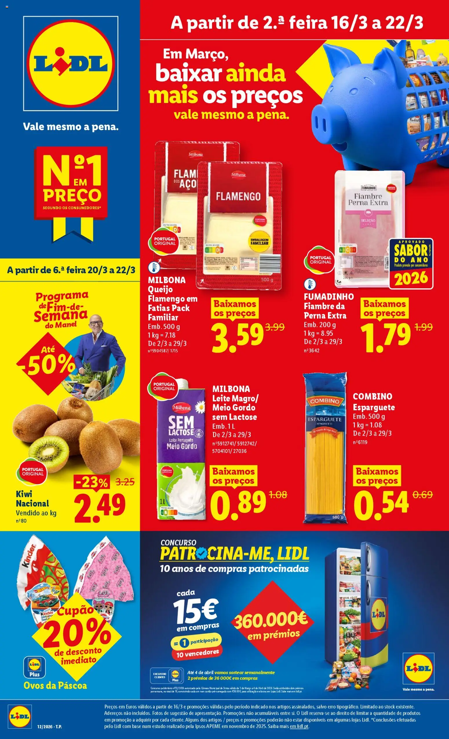 Pré-visualização do folheto da loja Lidl válida a partir de 16/03/2026