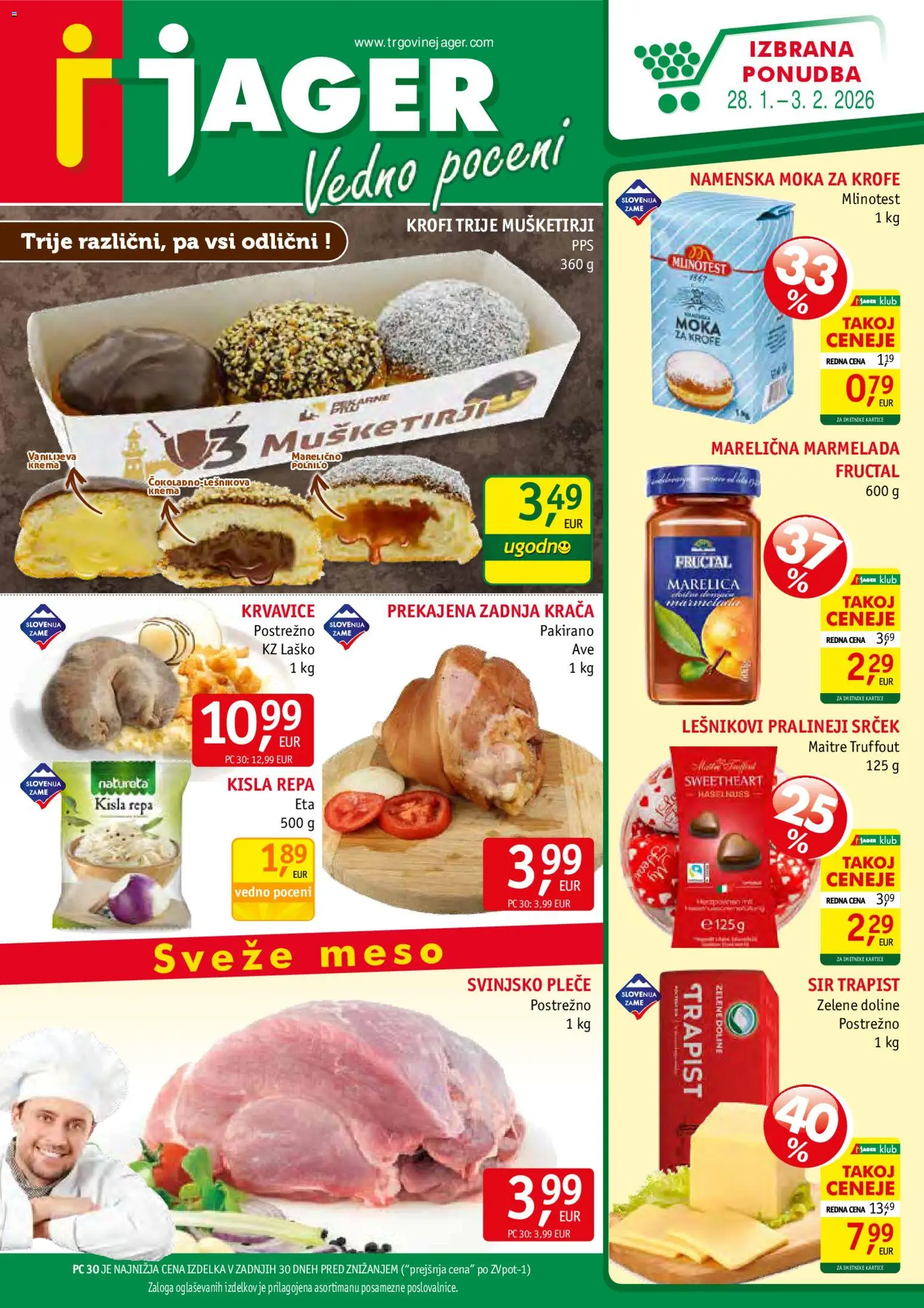 Predogled kataloga iz trgovine Jager veljaven od 28.01.2026