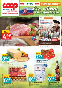 Náhľad COOP Jednota letáku platného od 01.05.2026