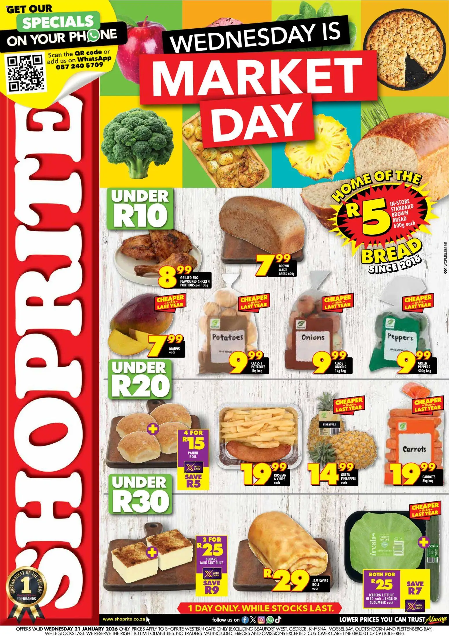 Preview of Shoprite flyer valid from 21/01/2026