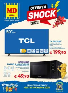 Anteprima dell'opuscolo Volantino Lecco dal negozio MD Discount valido da 07/10/2025
