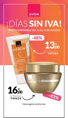 Vista previa del folleto de la tienda Avon válido desde el 26/08/2025 