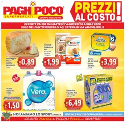 Anteprima dell'opuscolo Paghi Poco volantino Aci Catena dal negozio Paghi Poco valido da 07/04/2026