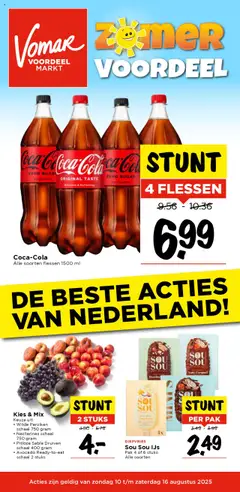 Voorbeeld van Folder van winkel Vomar geldig vanaf 10-08-2025