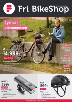 Eksempel på tilbudsavis Tilbudsavis fra butik Fri BikeShop gyldig fra 11/09/2025