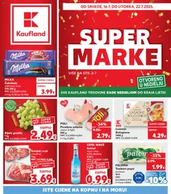 Pregled letka Karlovac trgovine Kaufland vrijedi od 16.07.2025