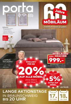 Vorschau von dem Prospekt des Geschäftes Porta!, gültig ab dem 05.10.2025