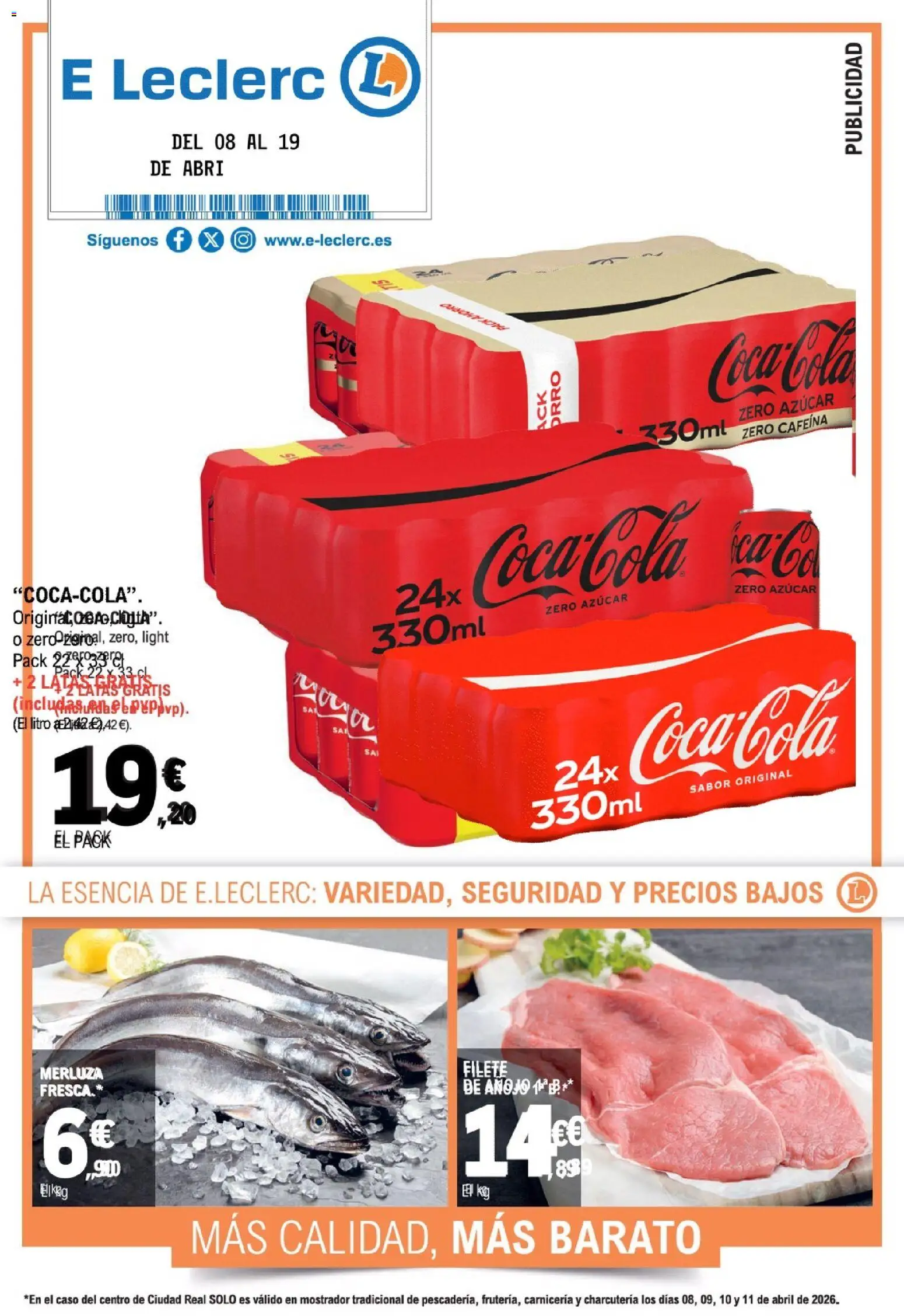 Vista previa del folleto de la tienda E.Leclerc válido desde el 08/04/2026 