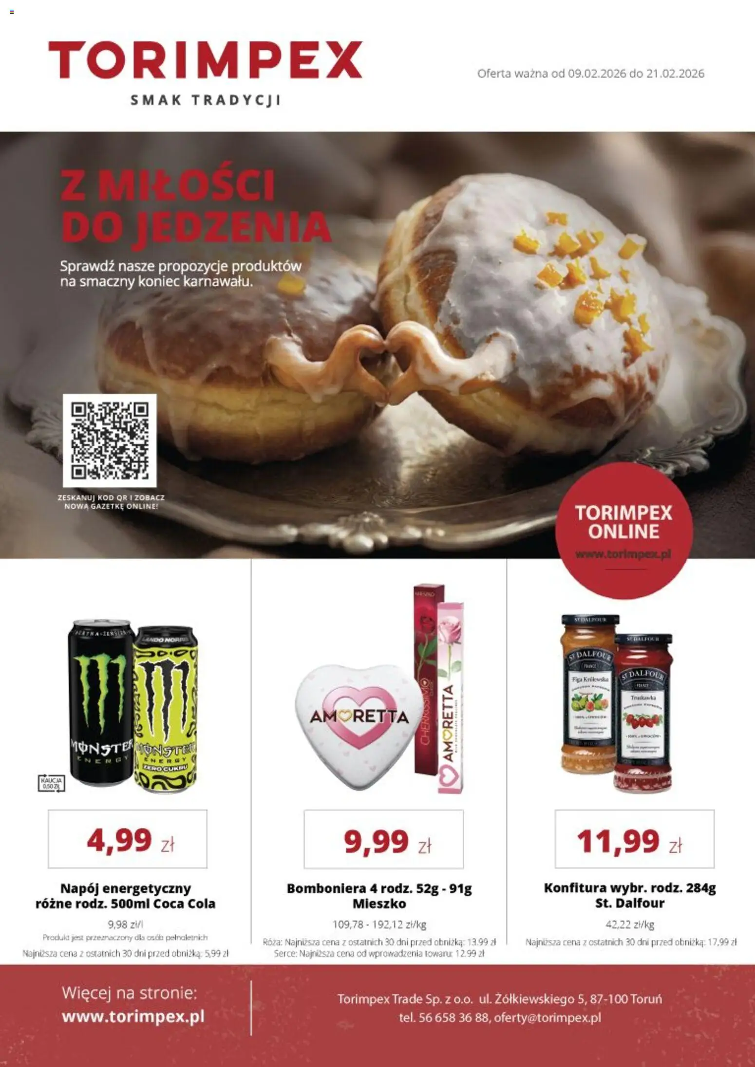 Pogląd gazetki "Gazetka" ze sklepu Torimpex ważnej od 09.02.2026