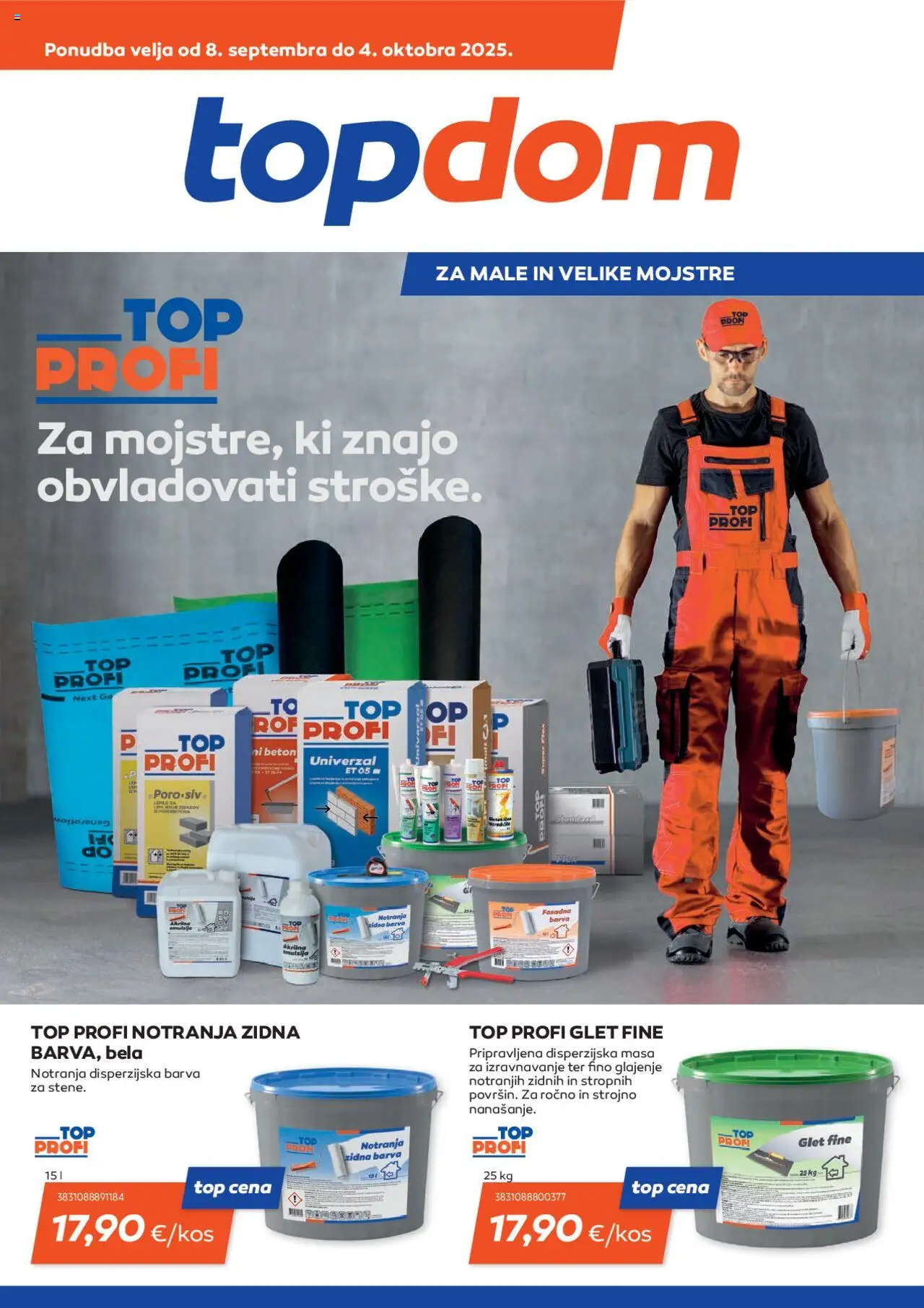 Topdom Katalog od 08.09.2025 - aktualna ponudba - stran 1