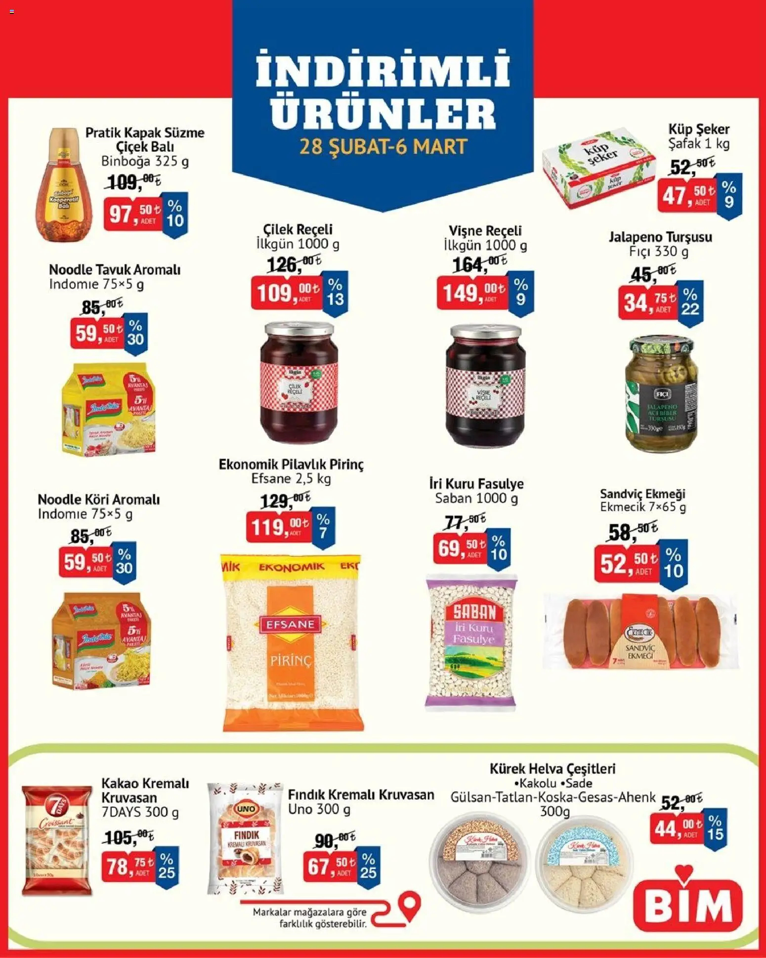 BİM BİM - İndirimli Ürünler 28.02.2026 - Broşürünün önizlemesi