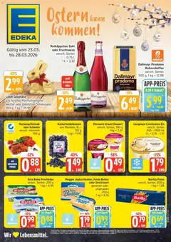 Vorschau von dem Prospekt des Geschäftes Edeka, gültig ab dem 22.03.2026