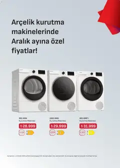 Arçelik Katalog 01.12.2025 - Broşürünün önizlemesi | Strana: 28