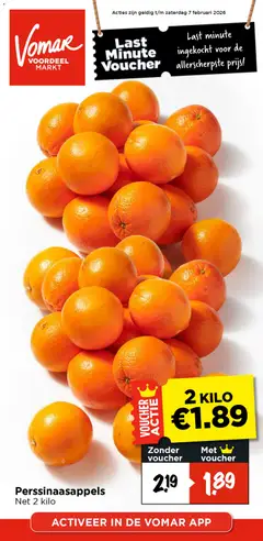 Voorbeeld van Weekend folder van winkel Vomar geldig vanaf 05-02-2026