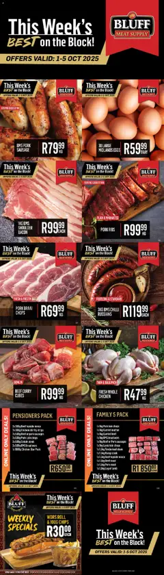 Preview of Bluff Meat Supply flyer valid from 01/10/2025