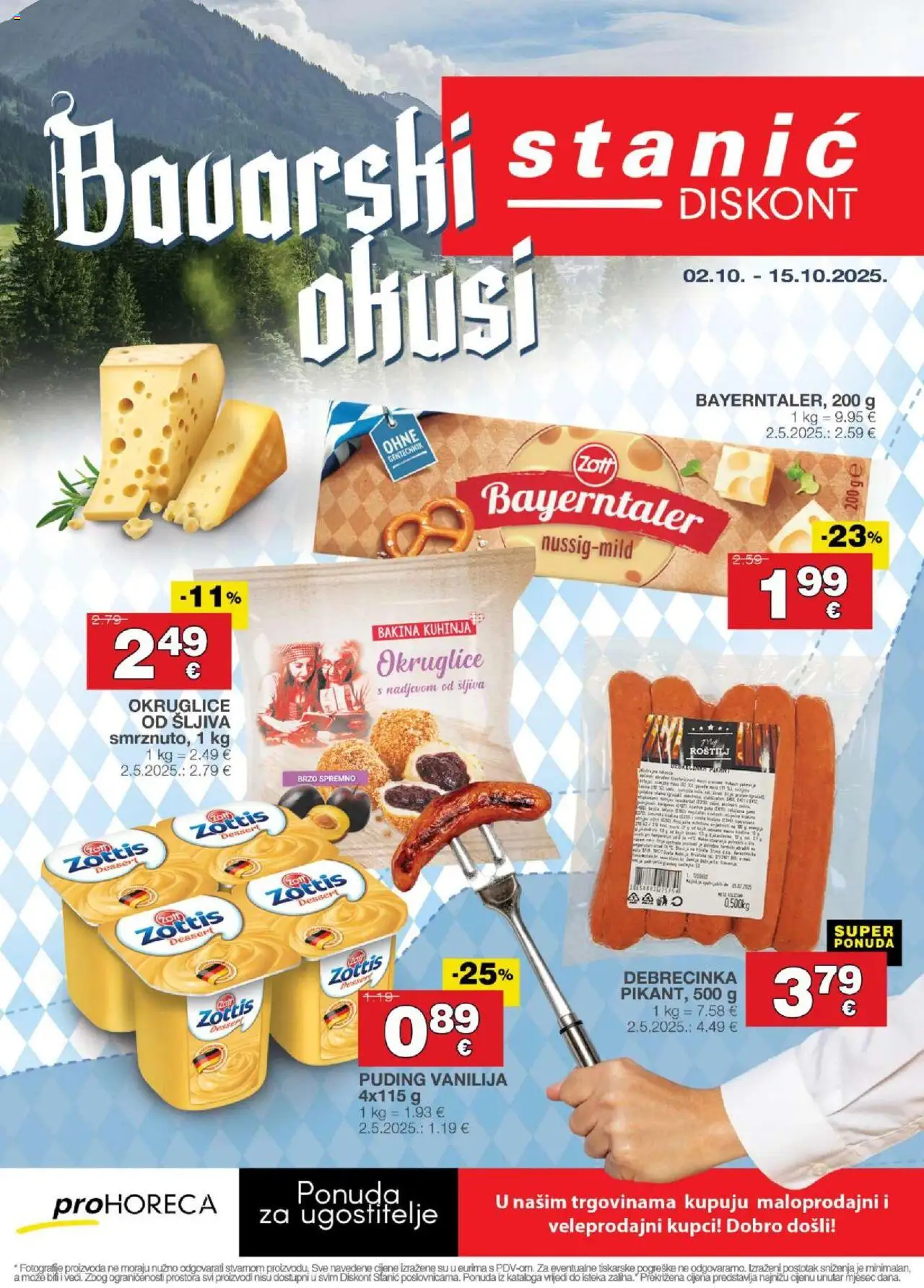 Stanić Diskont aktualni Katalog Black Friday vrijedi od 02.10.2025 - tjedna akcija broj stranice 1