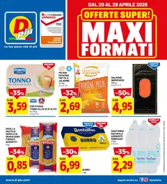 Anteprima dell'opuscolo D Più volantino dal negozio D Più valido da 20/04/2026