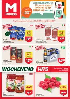 Vorschau der Angebote: MPREIS MPREIS Flugblatt gültig ab 16.04.2026
