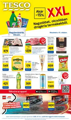 Tesco - Akciós újság Tesco megtekintése, amely érvényes 2025.07.31.-től