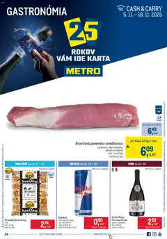 Náhľad Metro letáku platného od 05.11.2025