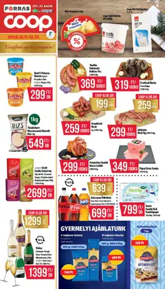 COOP - Akciós újság COOP megtekintése, amely érvényes 2025.12.11.-től